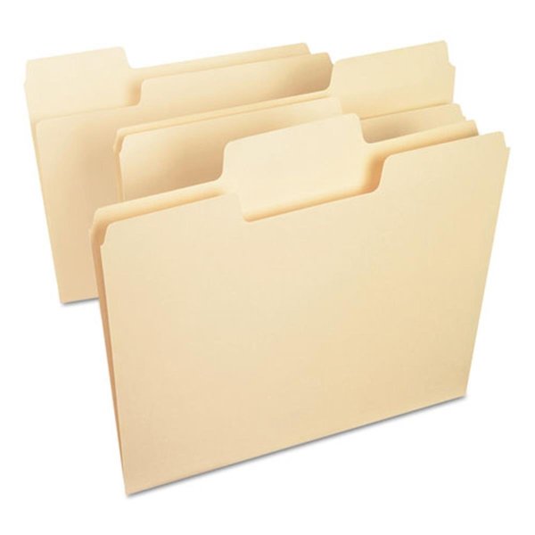 Pen2Paper Smead Manufacturing SuperTab File Folders 0.3 Cut Top Tab, Manila PE9452